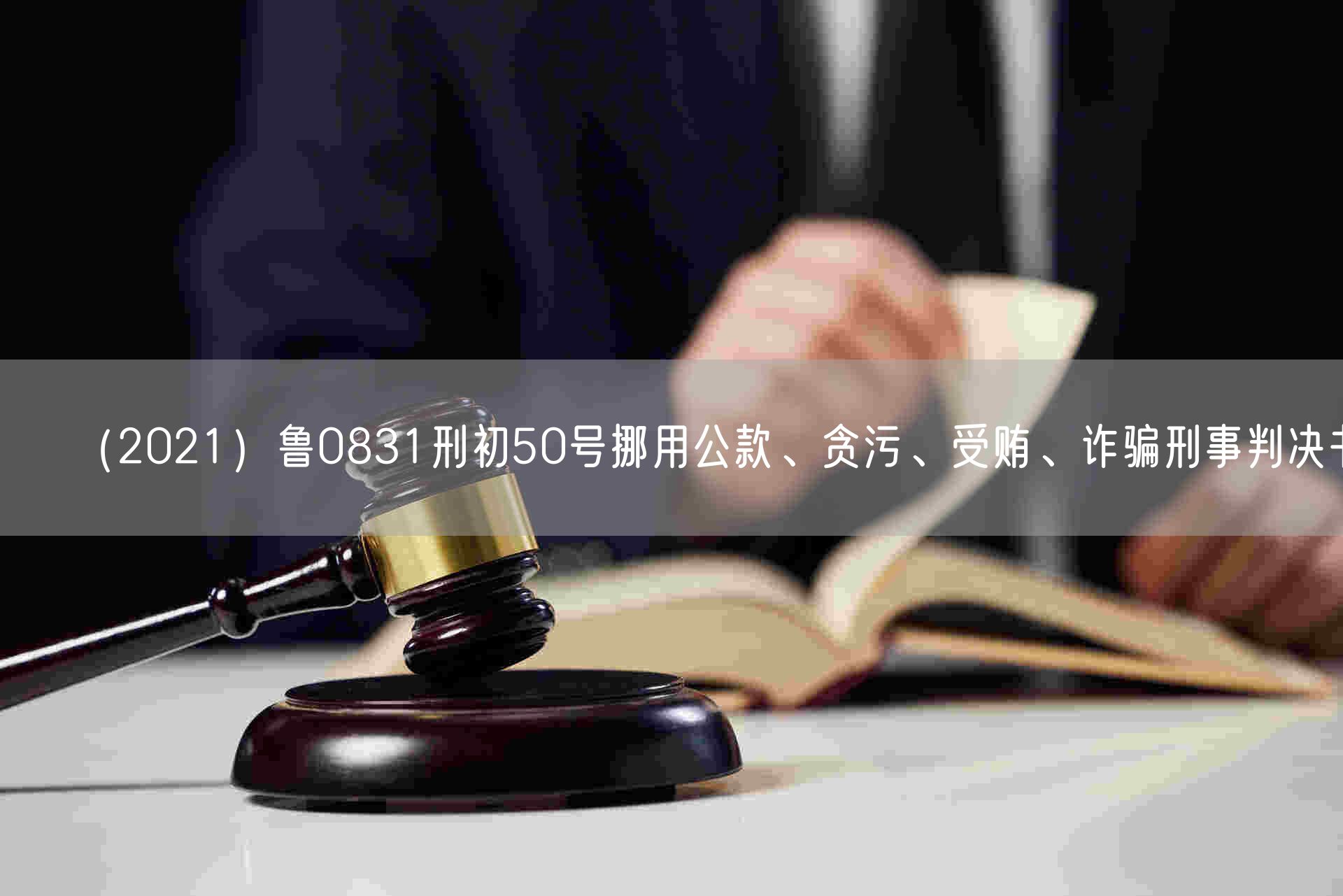 （2021）鲁0831刑初50号挪用公款、贪污、受贿、诈骗刑事判决书